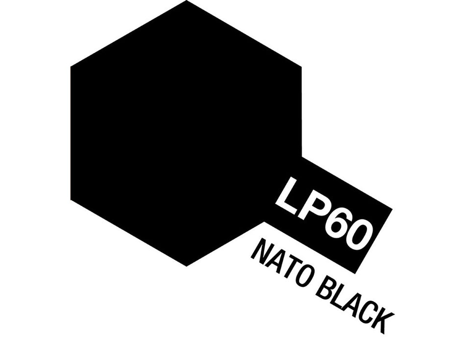 Tamiya Lacquer LP-60 Nato Black - 10ml Jar