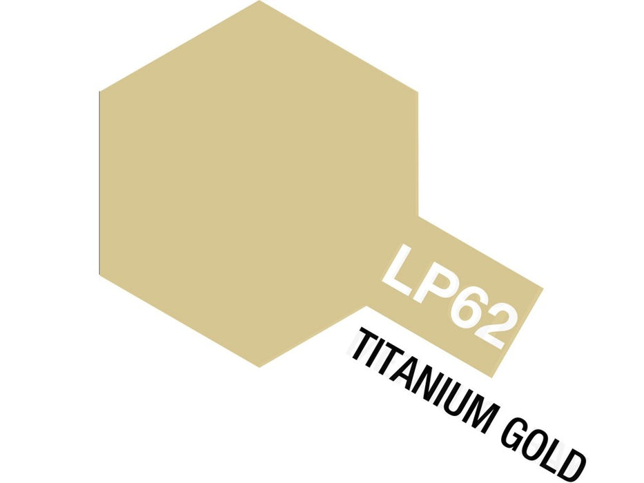 Tamiya Lacquer LP-62 Titanium Gold- 10ml Jar