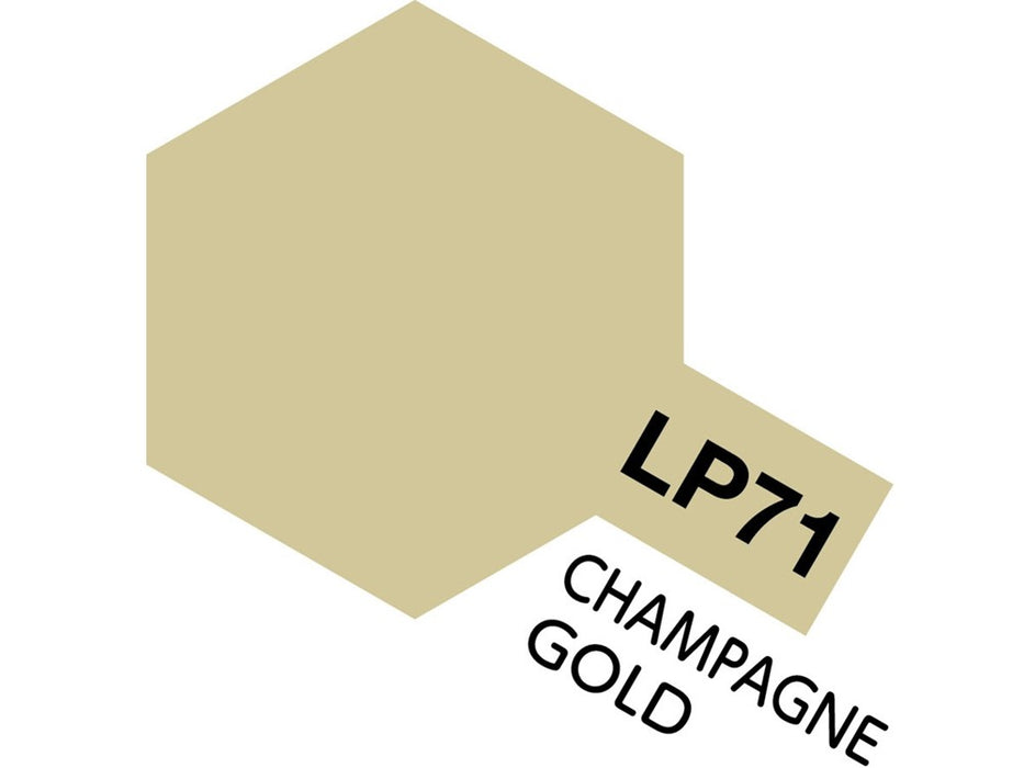 Tamiya Lacquer LP-71 Champagne Gold - 10ml Jar