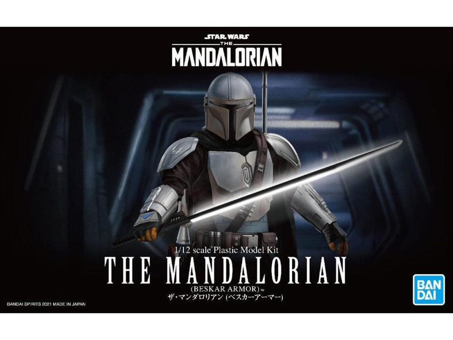 Bandai Star Wars The Mandalorian Beskar Armor - 1/12 Scale Model Kit