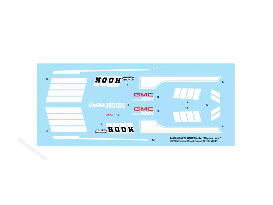 1979 GMC Wrecker “Captain Hook” -  1/25 Scale Model Kit