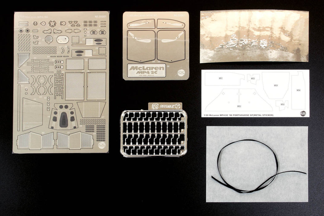 Platz NuNu Detail-Up Parts for 1/20 McLaren MP4 2 / C '86