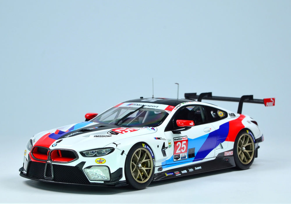 Platz NuNu BMW M8 GTE 2019 Daytona Winner Race Car - 1/24 Scale Model Kit