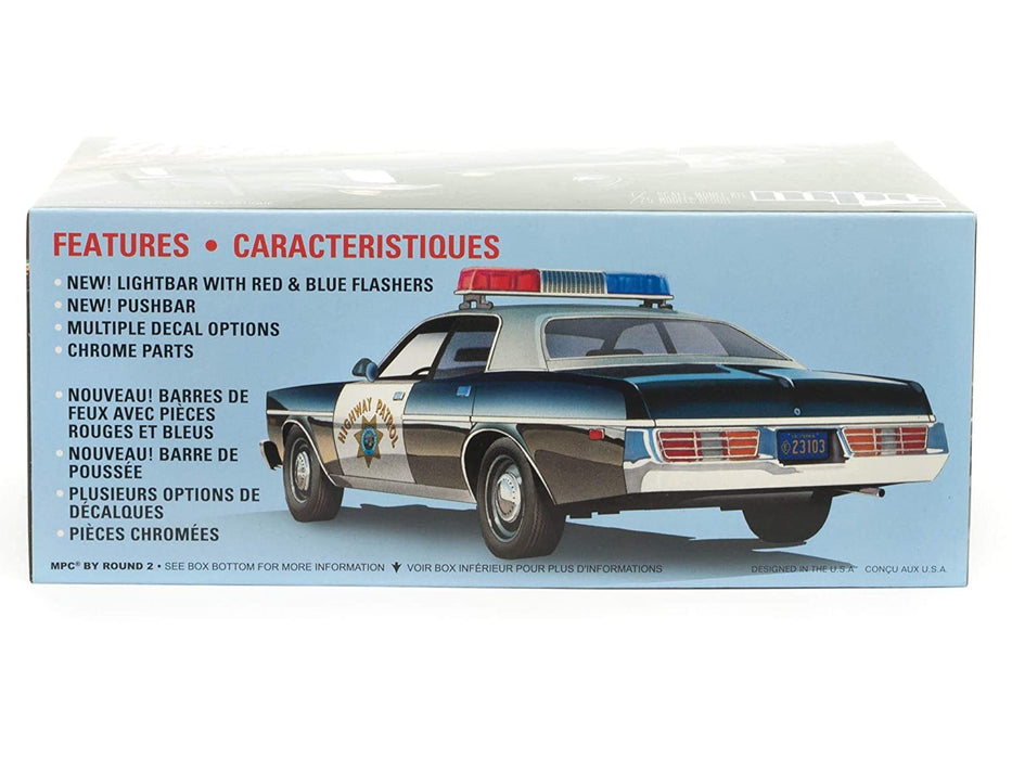 MPC 1978 Dodge Monaco California Highway Patrol - 1/25 Scale Model Kit