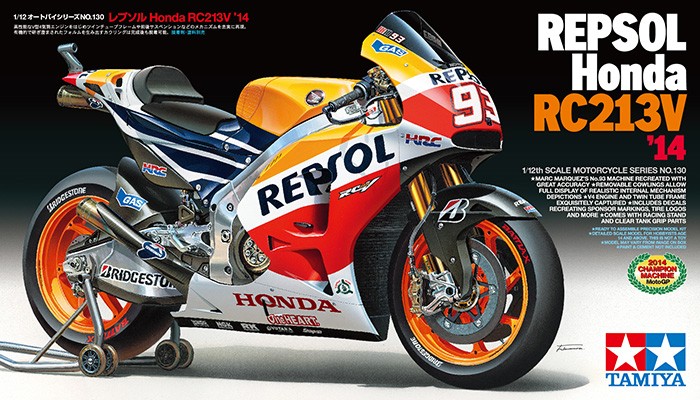 Tamiya Repsol Honda RC213V'14 - 1/12