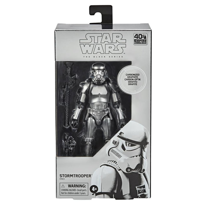 Hasbro Star Wars Carbonized Stormtrooper Black Series Figure