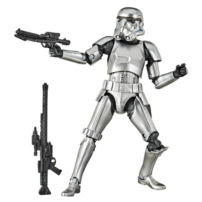 Hasbro Star Wars Carbonized Stormtrooper Black Series Figure