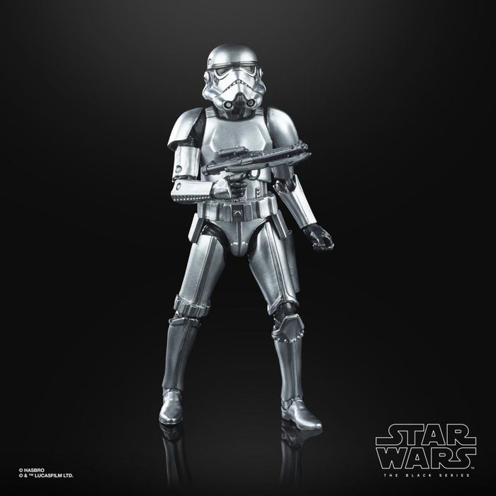 Hasbro Star Wars Carbonized Stormtrooper Black Series Figure