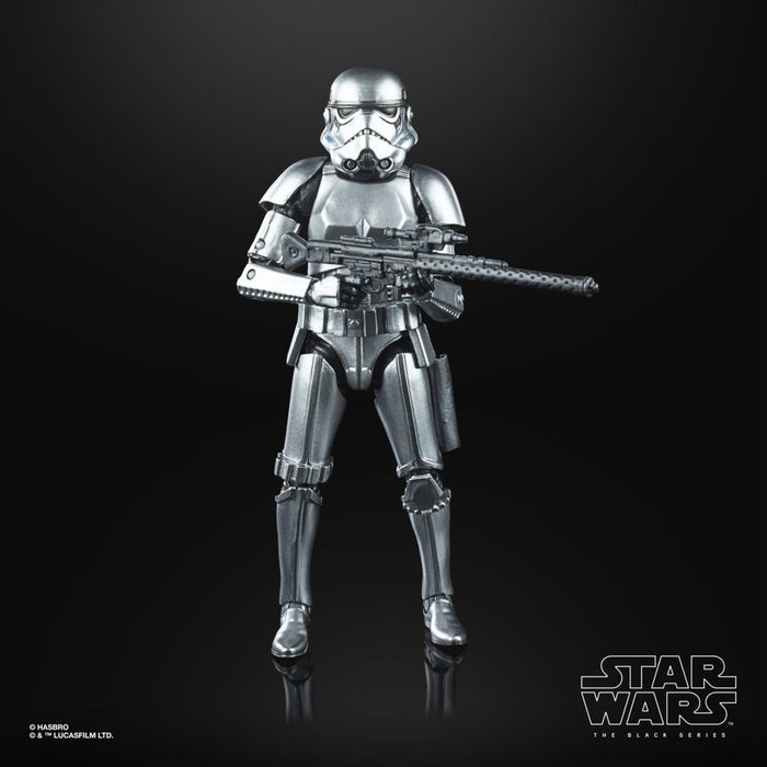 Hasbro Star Wars Carbonized Stormtrooper Black Series Figure