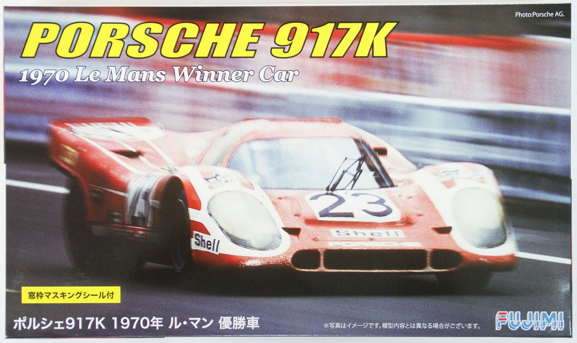 Fujimi RS-49 Porsche 917K 1970 Le Mans Winner Car - 1/24 Scale Model Kit