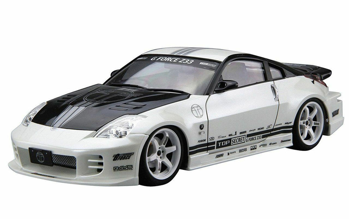 Aoshima Top Secret Z33 Fairlady Z '05 (Nissan) - 1/24 Scale Model Kit