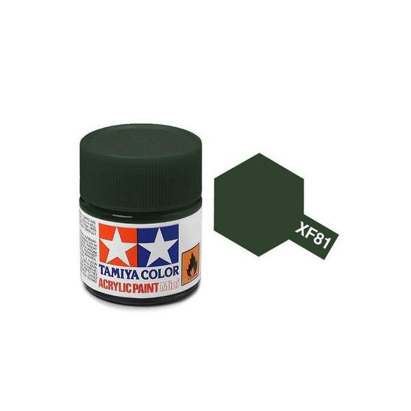 Tamiya Acrylic Mini XF-81 RAF Dark Green 2 - 10ml Jar