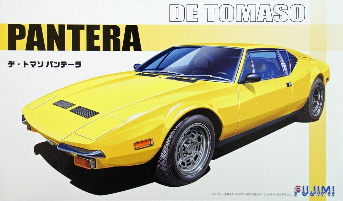 Fujimi Real Sports Car 1/24 De Tomaso Pantera - 1/24 Scale Model Kit