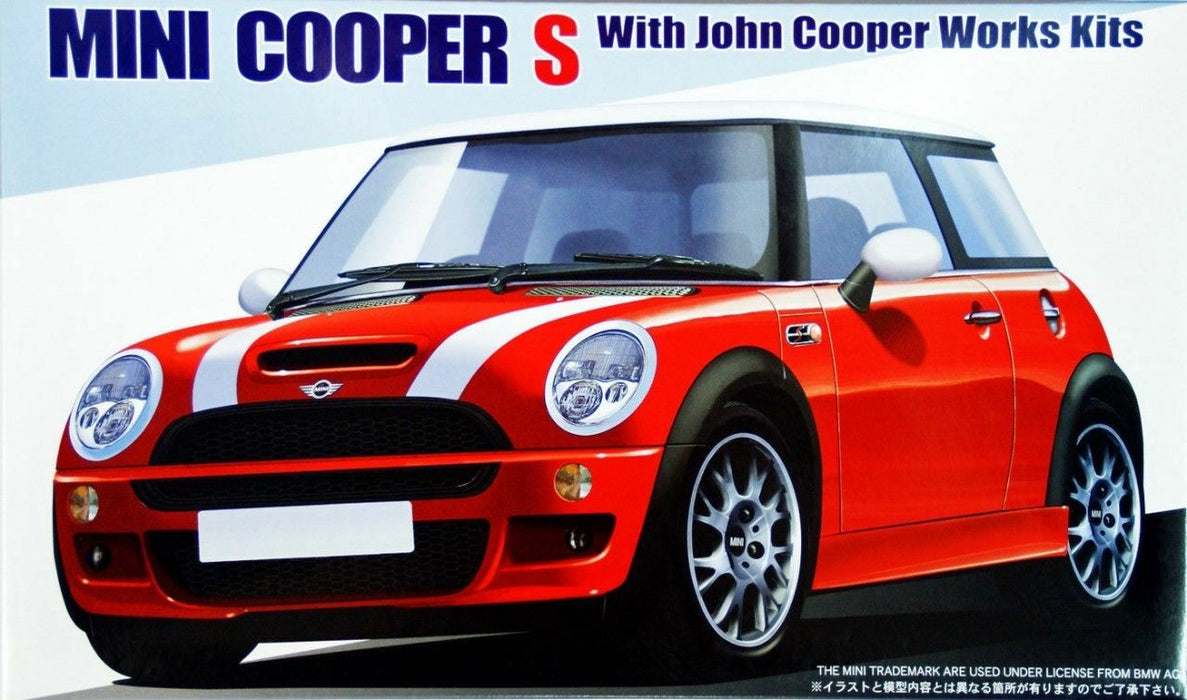 Fujimi Real Sports Car 1/24 Mini Cooper S JCW - 1/24 Scale Model Kit