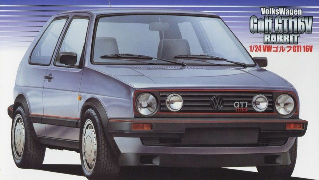 Fujimi Real Sports Car 1/24 Volkswagen Golf GTI 16V Rabbit - 1/24 Scale Model kit