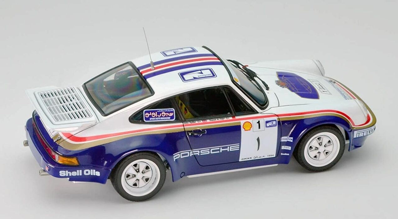 Platz NuNu Racing Series Porsche 911 SC/RS 1984 Oman Rally Winner - 1/24 Scale Model Kit