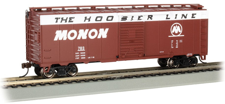 Bachmann Monon No. 783 - 40' Box Car - HO Scale Model Train