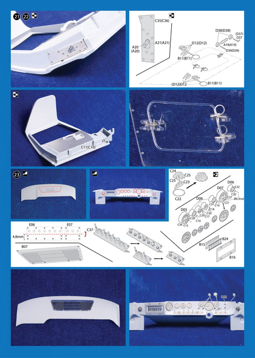 KA Models 1/12 GT40 Super Detail-up Deluxe Pack