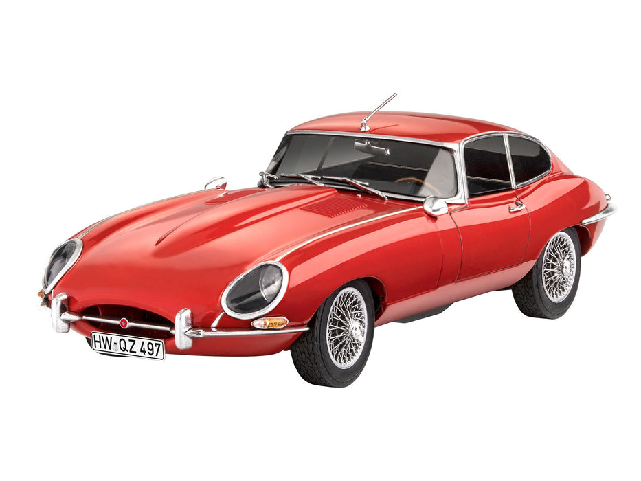 Revell of Germany Jaguar E Type (Coupe)  - 1/25 Scale Model Kit