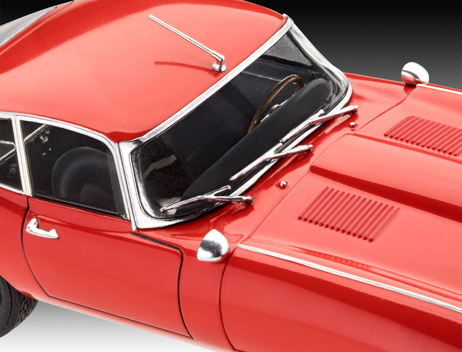 Revell of Germany Jaguar E Type (Coupe)  - 1/25 Scale Model Kit