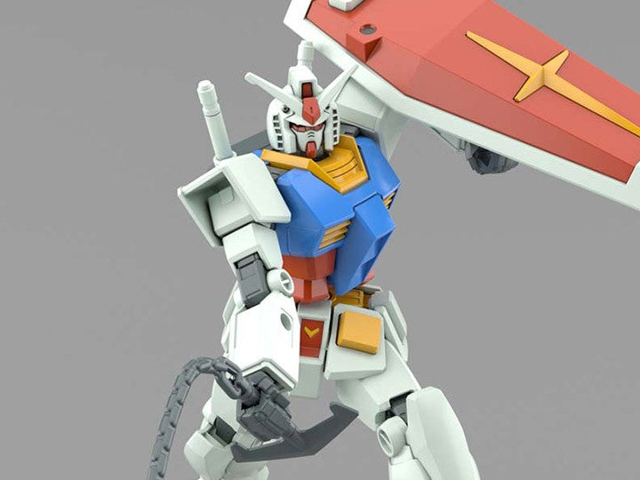 Bandai Gundam Entry Grade RX-78-2 (Full Weapon Set) Model Kit - 1/144