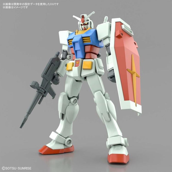 Bandai Gundam Entry Grade RX-78-2 (Full Weapon Set) Model Kit - 1/144