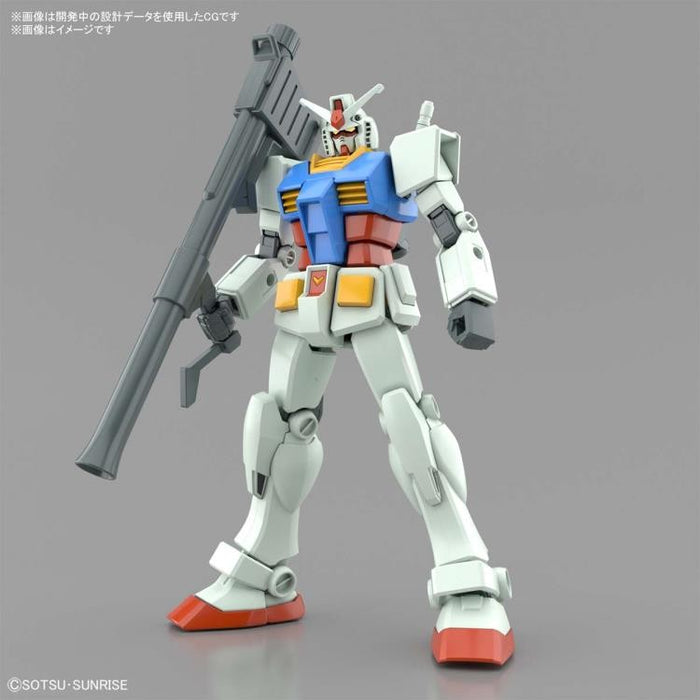 Bandai Gundam Entry Grade RX-78-2 (Full Weapon Set) Model Kit - 1/144