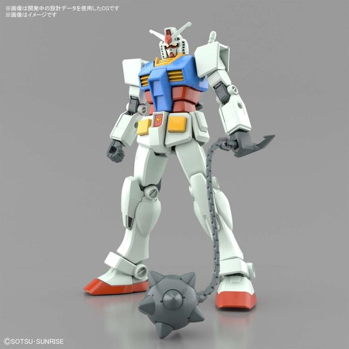 Bandai Gundam Entry Grade RX-78-2 (Full Weapon Set) Model Kit - 1/144