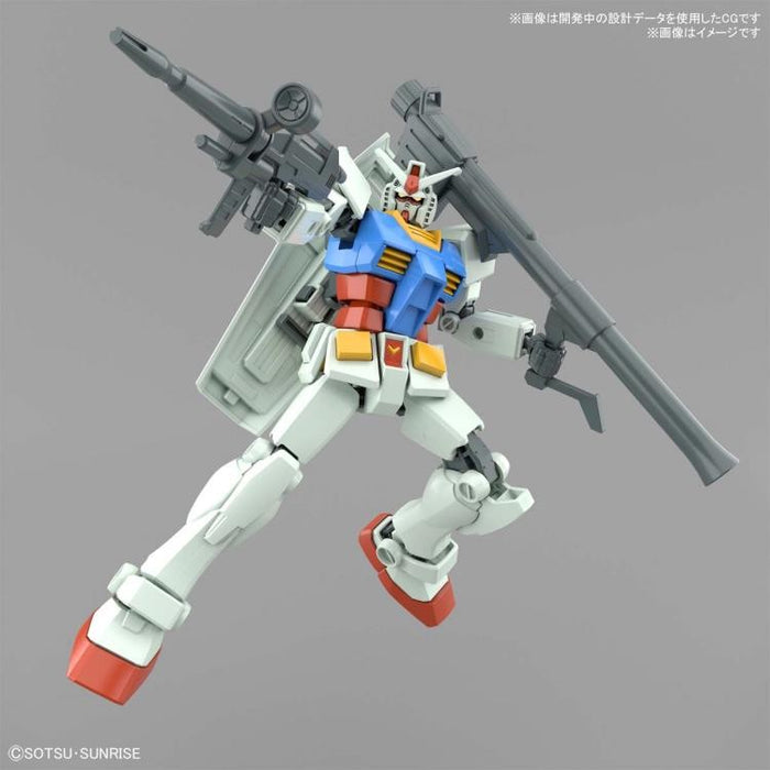 Bandai Gundam Entry Grade RX-78-2 (Full Weapon Set) Model Kit - 1/144