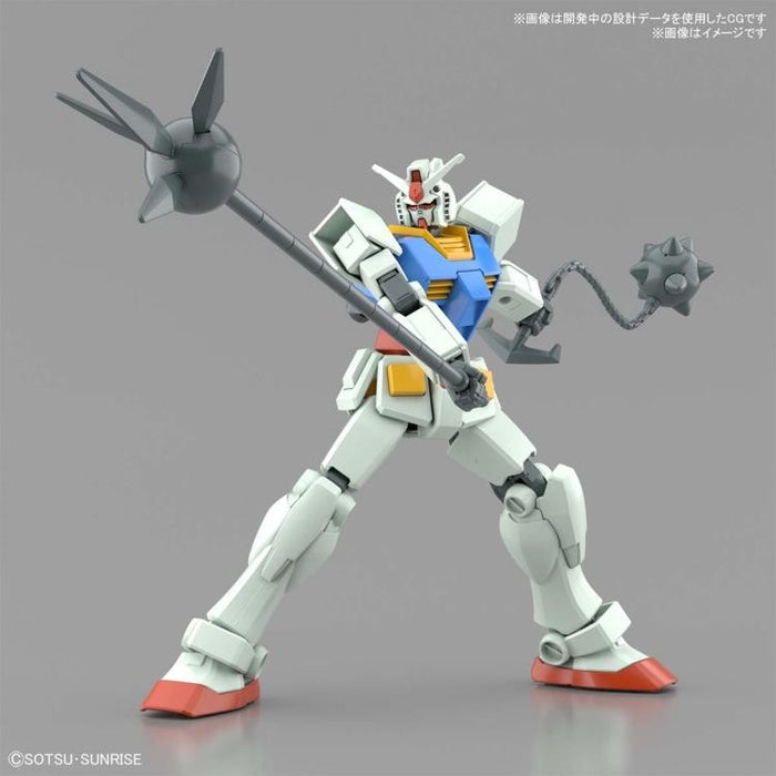 Bandai Gundam Entry Grade RX-78-2 (Full Weapon Set) Model Kit - 1/144