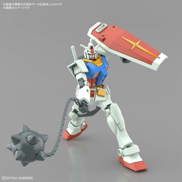 Bandai Gundam Entry Grade RX-78-2 (Full Weapon Set) Model Kit - 1/144