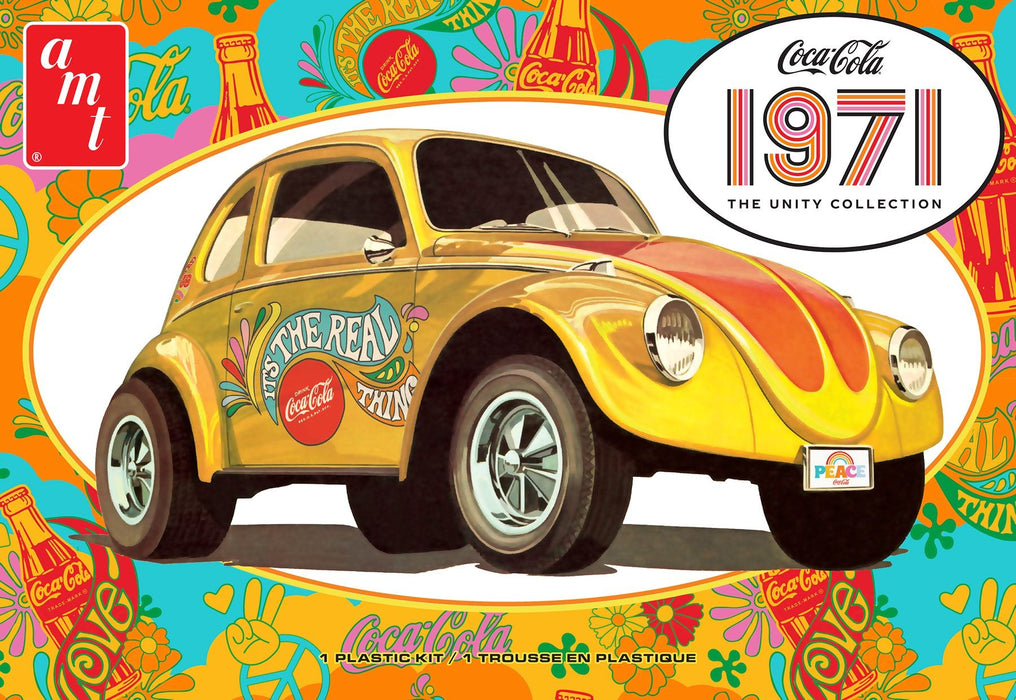 AMT Volkswagen Superbug 1971 Unity Graphics (Coke) - 1/25 Scale Model Kit