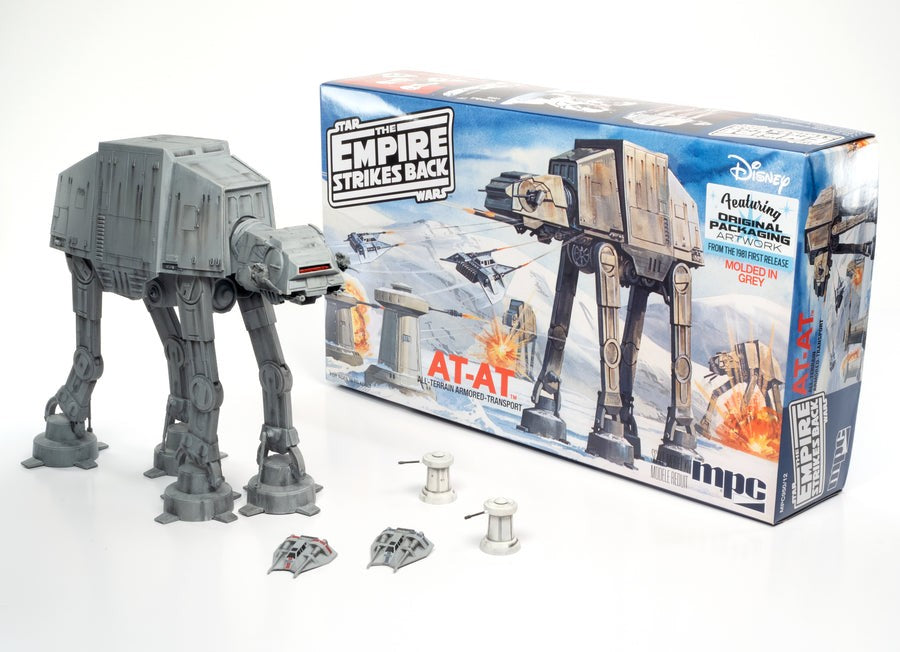 MPC Star Wars: The Empire Strikes Back AT-AT - 1/100 Scale Model Kit