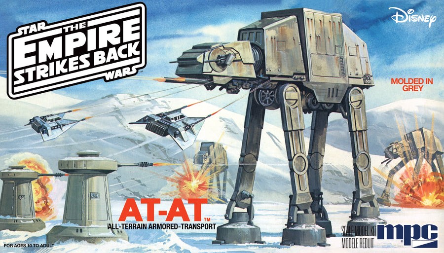 MPC Star Wars: The Empire Strikes Back AT-AT - 1/100 Scale Model Kit