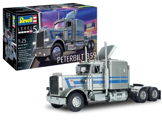 Revell Peterbilt 359 Tractor Cab with Sleeper - 1/25 Scale Model Kit