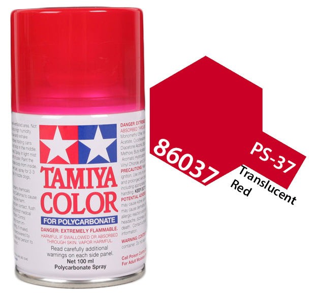 Tamiya PS-37 Translucent Red - 100 ml