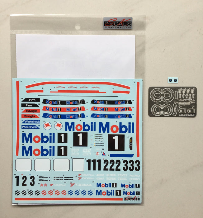 S.K. Decals BMW M3 E30 Macau Guia 1992 Mobil 1 - 1/24 Scale