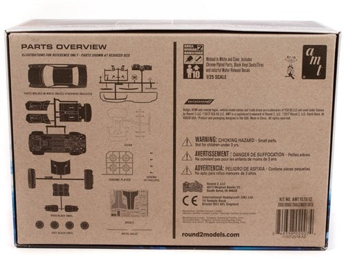 AMT 2008 Dodge Challenger SRT8 - 1/25 Scale Model Kit