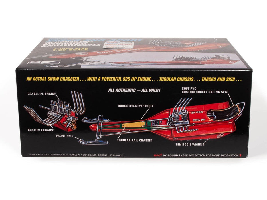 MPC Rupp Super Sno-Sport Snow Dragster - 1/20 Scale Model Kit