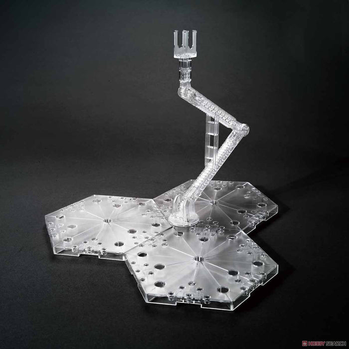 Bandai Action Base 4 Clear 1/100 1/144 Display Stand