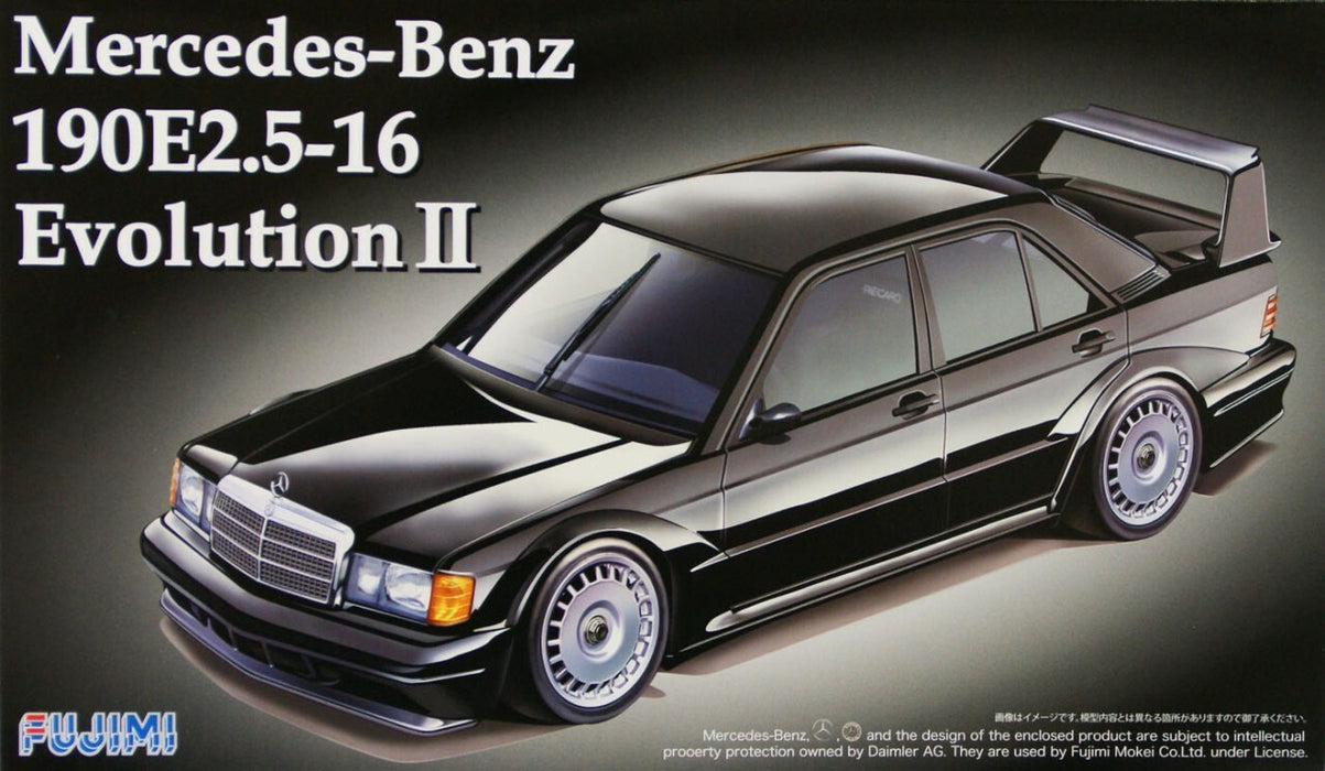 Fujimi Mercedes Benz 190E 2.5-16 Evolution II - 1/24 Scale Model kit