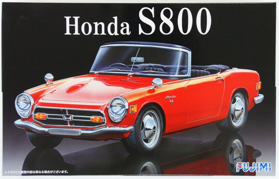 Fujimi Honda S800 - 1/24 Scale Model kit