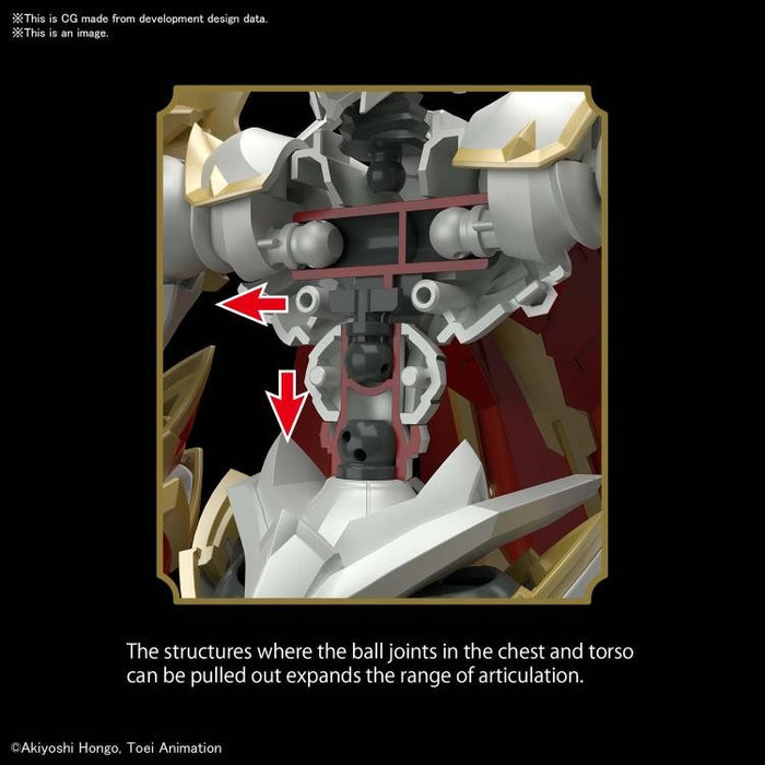 Bandai Digimon Tamers Figure-rise Standard Amplified Gallantmo/Dukemon Model Kit