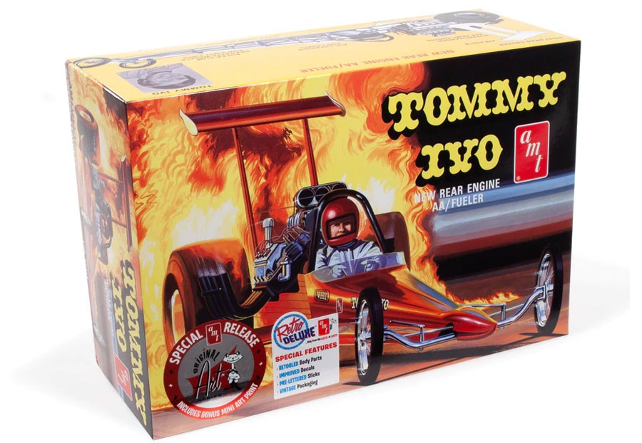 AMT Tommy Ivo Rear Engine Dragster 1/25 Scale Model Kit