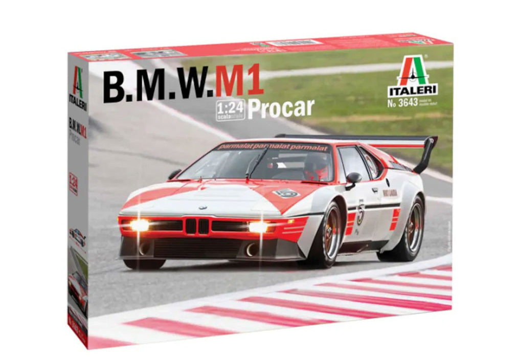 Italeri B.W.M. M1 Procar - 1/24 Scale Model Kit