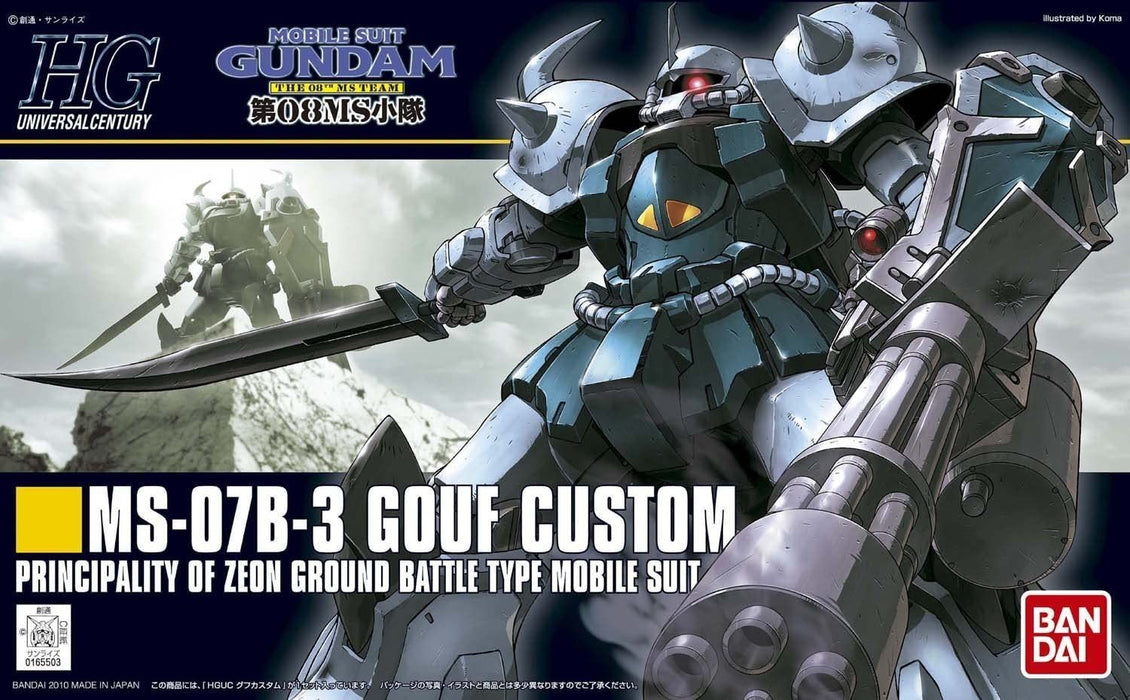 HGUC 117 Gouf Custom