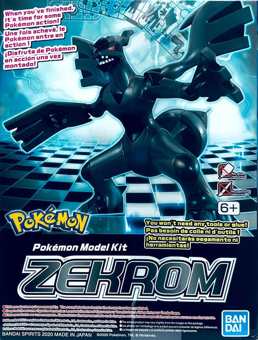 Bandai Zekrom Pokemon Quick Model Kit