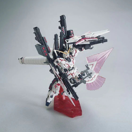 HGUC 199 Full Armor Unicorn Gundam (Destroy Mode) (Red Color Ver.)