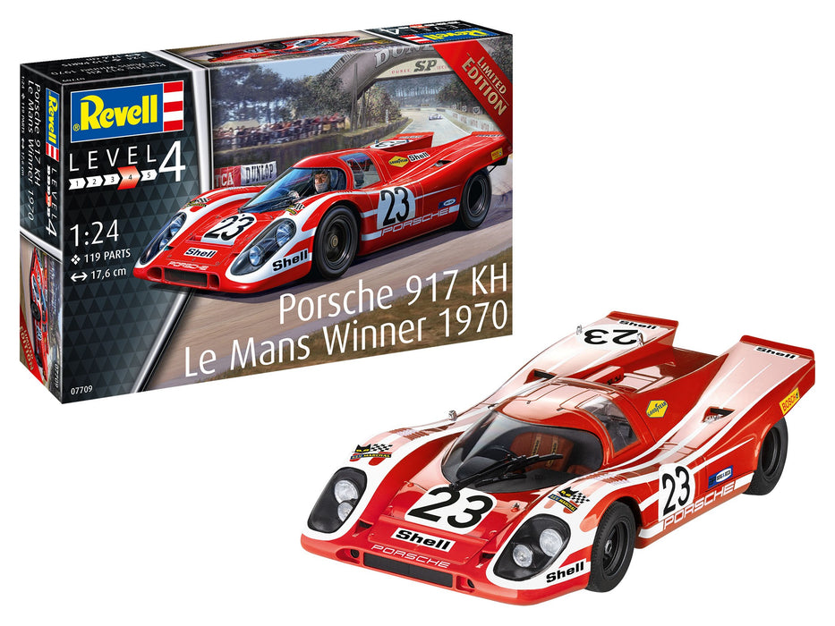 Revell of Germany Porsche 917K Le Mans Winner 1970 - 1/24 Scale Model Kit