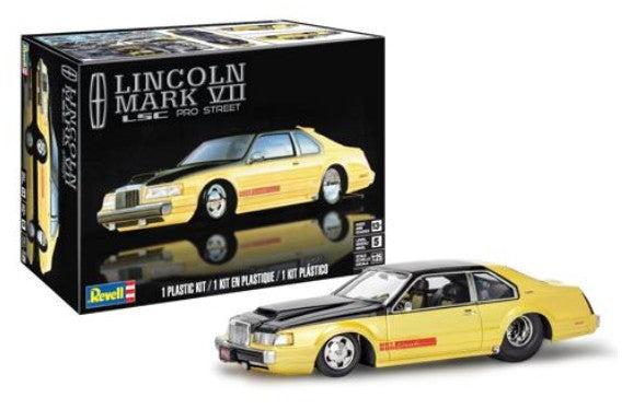 Revell Lincoln Mark VII LSC Pro Street Car - 1/25 Scale Model Kit